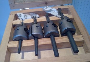 TC-004V ابزار دستی قطعات 4PCS TCT کاربید انبساط بیت مته برای چوب حفاری