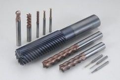 پوشش داده شده آسیاب پایان کاربید مربع