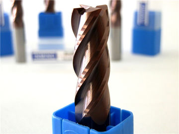 چهار فلوت endmill تخت با دقت بالا فرز میدان پایان میل